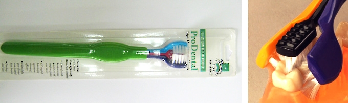 トリプルヘッド歯ブラシ